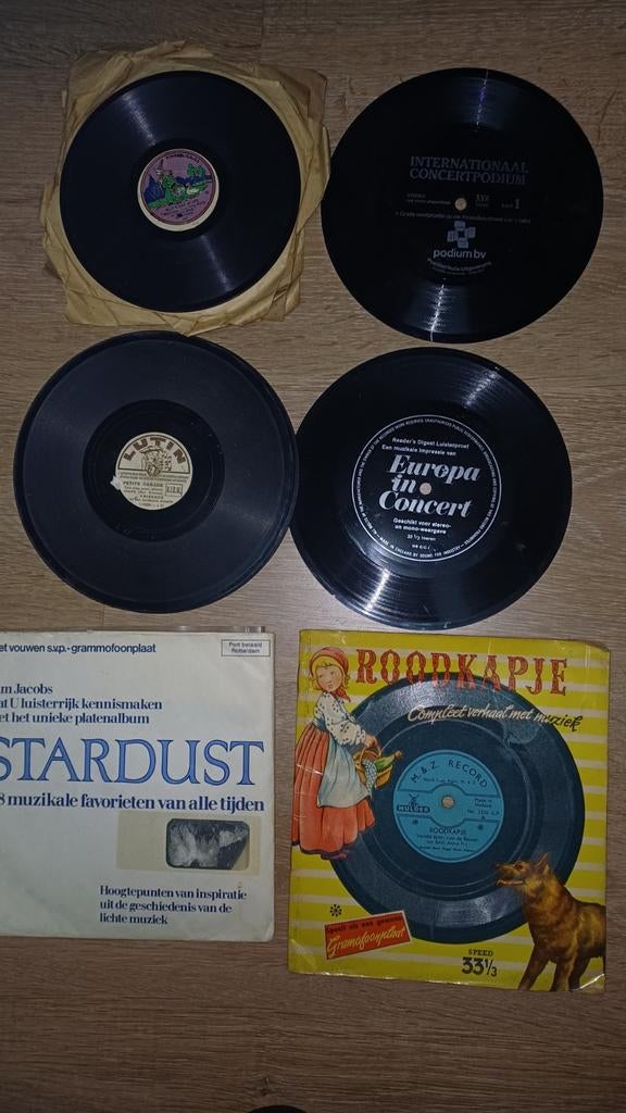 Oude Singles 78 & 45 Toeren - Bakeliet & Plastic, Cd's en Dvd's, Vinyl | Klassiek, Ophalen of Verzenden