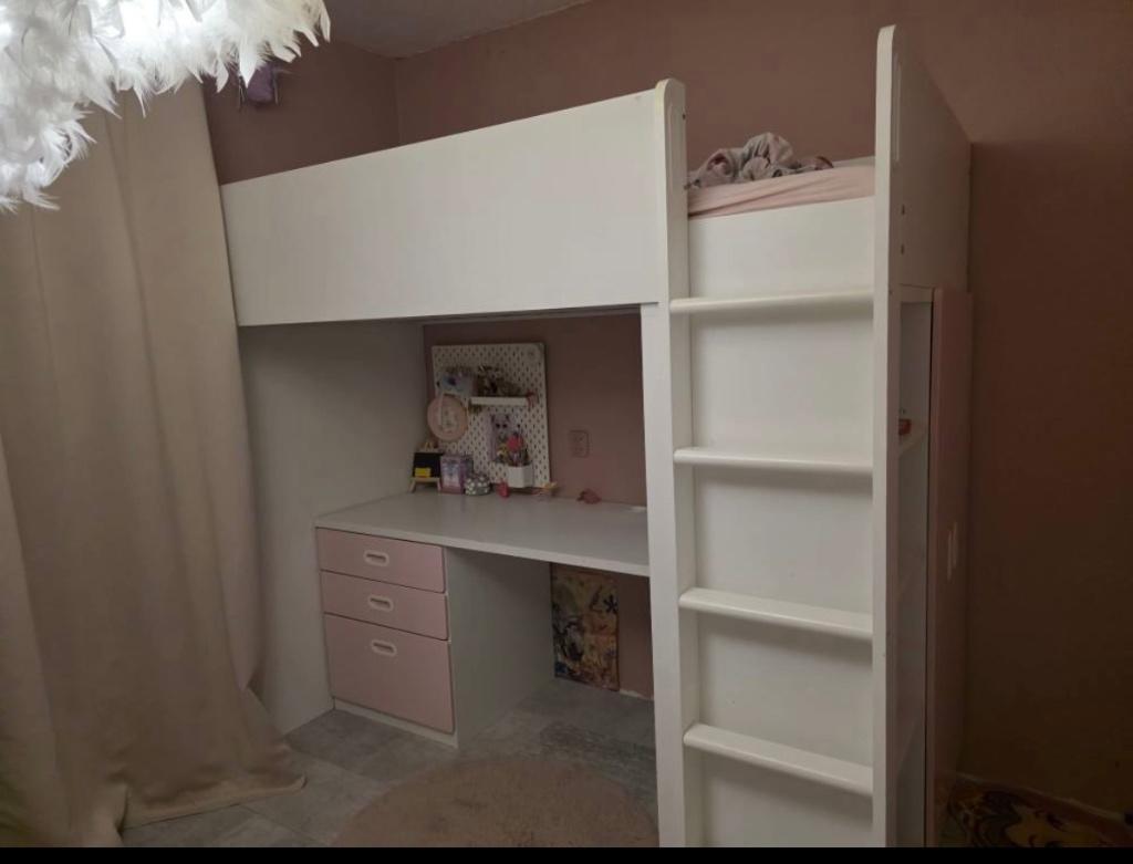 Hoogslaper IKEA SMÅSTAD, Ophalen, Gebruikt, Hoogslaper