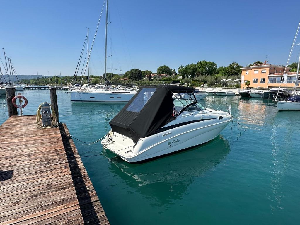 Rinker 266 Fiesta Fee (1998), Watersport en Boten, Speedboten, Ophalen, Gebruikt, Binnenboordmotor, 6 meter of meer