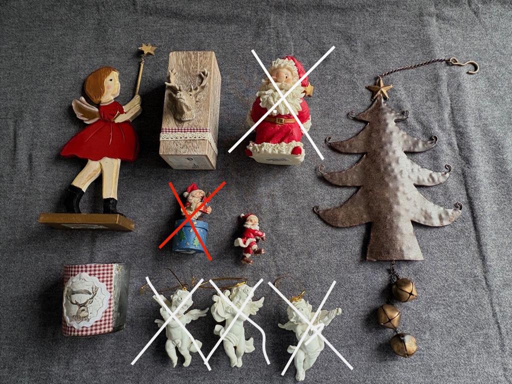 Kerstspullen / decoratie, Diversen, Kerst, Ophalen of Verzenden, Zo goed als nieuw