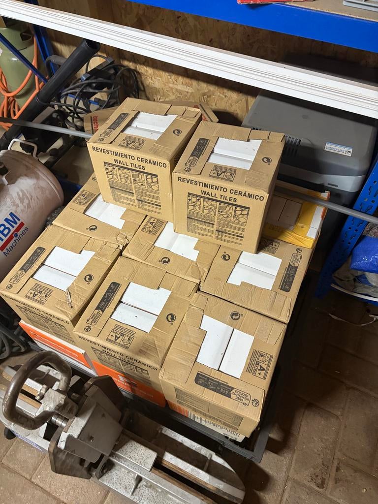 Wandtegels Fabresa 10x20 cm - Nieuw in doos, Doe-het-zelf en Verbouw, Tegels, Nieuw, Ophalen of Verzenden, Minder dan 20 cm, Minder dan 5 m²