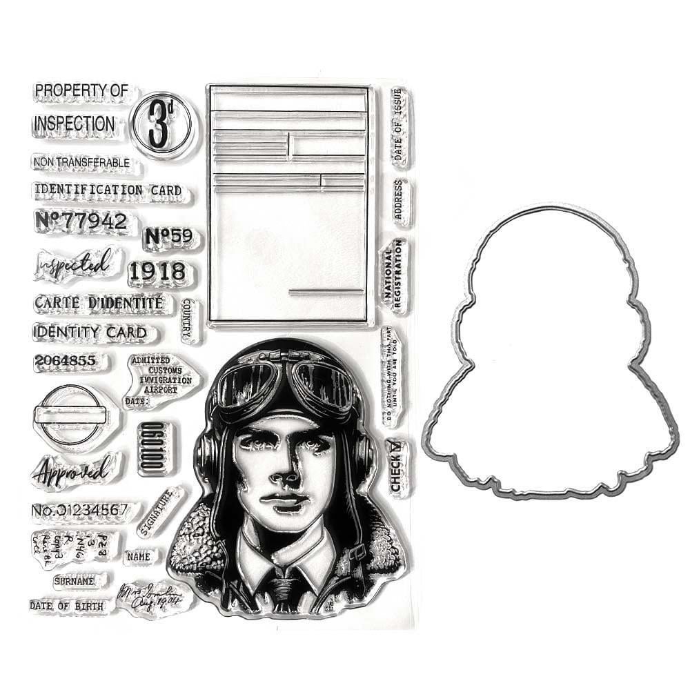 GEZOCHT CSD407 The Property of Stamp and Die Set, Ophalen of Verzenden, Frame of Mal, Overige merken