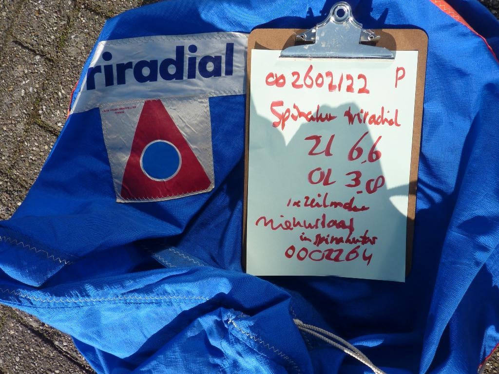 spinnaker nieuwstaat, Ophalen of Verzenden, Zo goed als nieuw, Overige typen