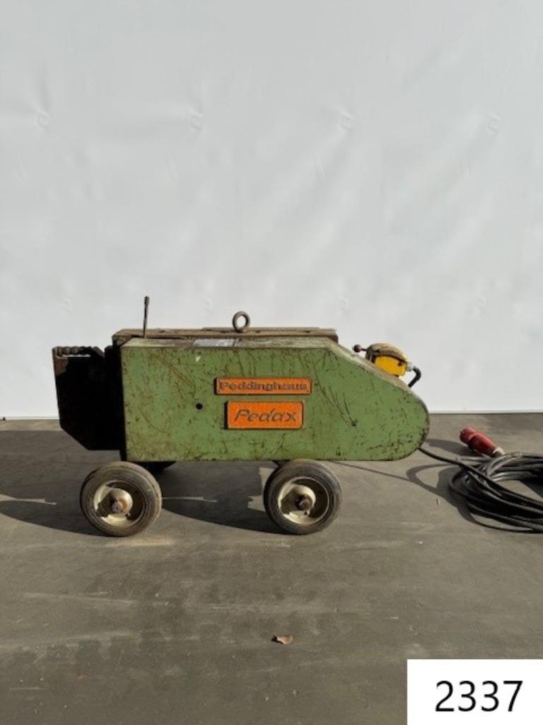 1498. Zware metaal knipmachine / Beton staaf knipper, Ophalen, Gebruikt