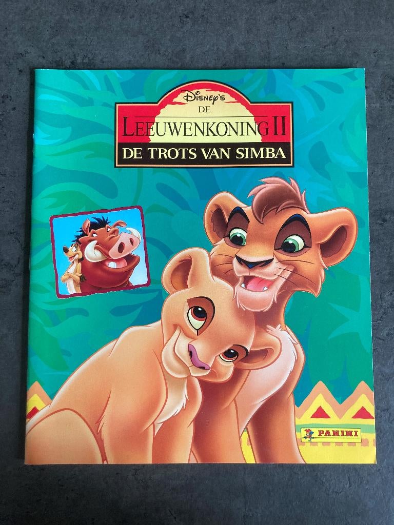 Panini - Lion King 2 - Disney - stickers voor album, Ophalen of Verzenden, Nieuw