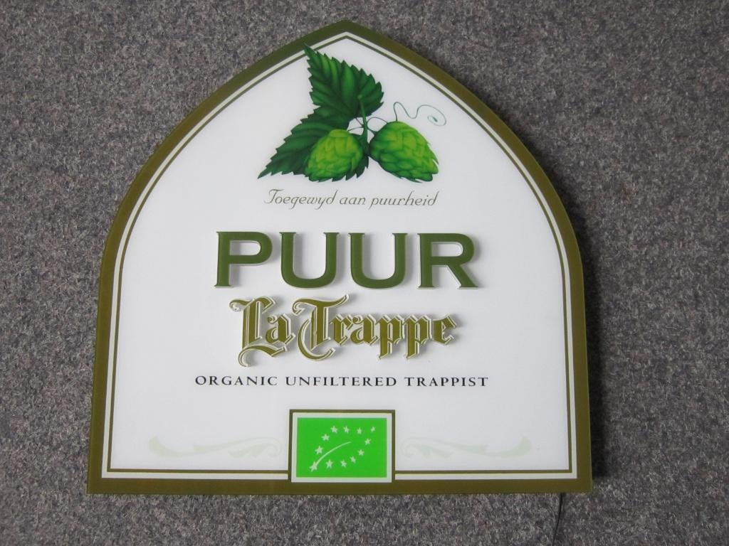 LA TRAPPE BIER LED LICHTRECLAME, Ophalen, Zo goed als nieuw, Overige typen, La Trappe