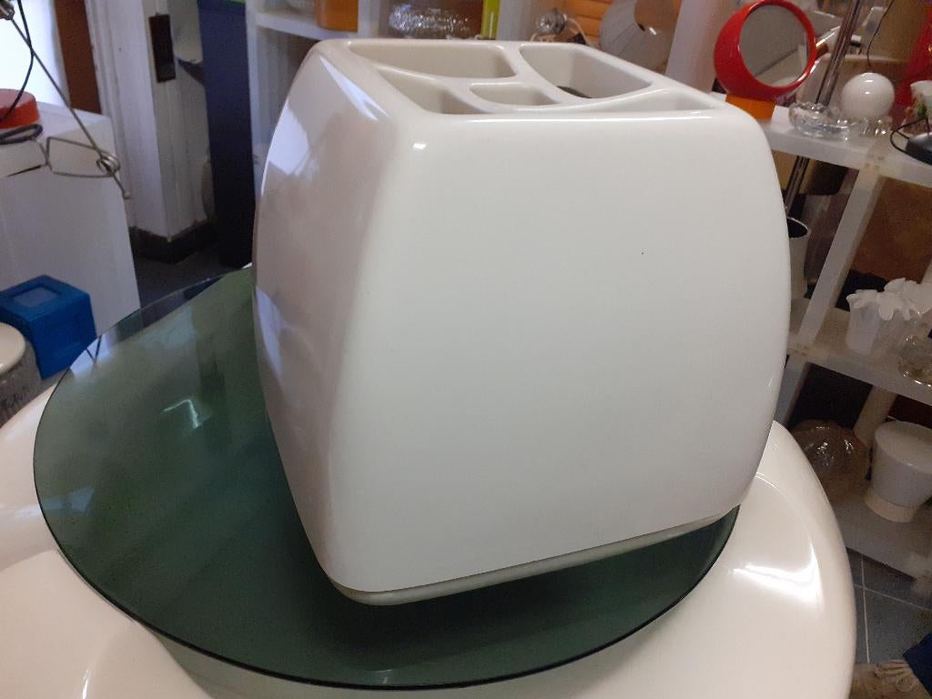 Schönbuch paraplu houder wit jaren 70 space age design retro, Huis en Inrichting, Kunststof, Gebruikt, ?, Schönbuch