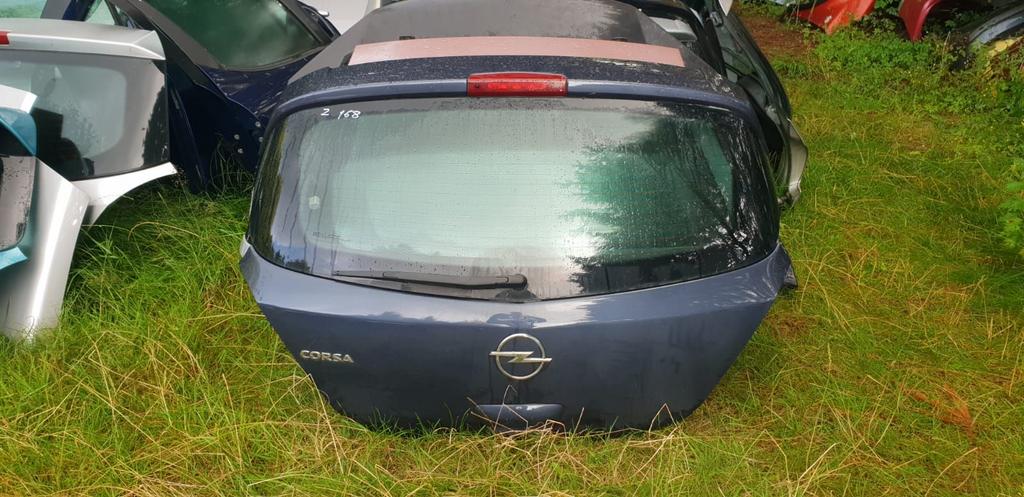 OPEL CORSA D ACHTERKLEP KLEUR CODE Z168, Ophalen of Verzenden, Gebruikt, Achter, Achterklep
