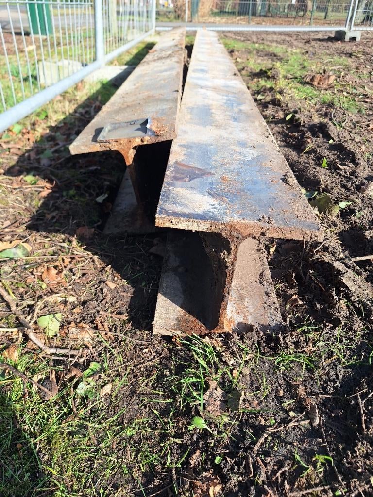 HEB stalen balken en kokers, hoeklijn, lateien, Ophalen of Verzenden, Gebruikt, IJzer