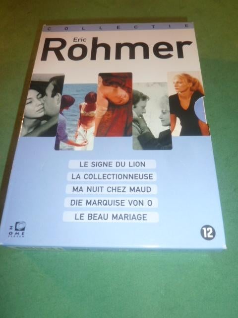 Eric Rohmer Collectie 5 dvd's, Cd's en Dvd's, Dvd's | Filmhuis, Alle leeftijden, Verzenden, Zo goed als nieuw, Frankrijk