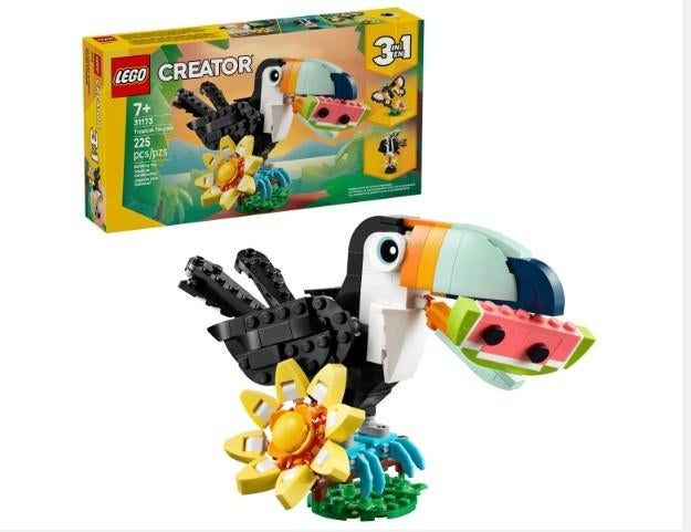 Lego 31173 - Wilde dieren: tropische toekan, Kinderen en Baby's, Speelgoed | Duplo en Lego, Ophalen of Verzenden, Nieuw, Complete set