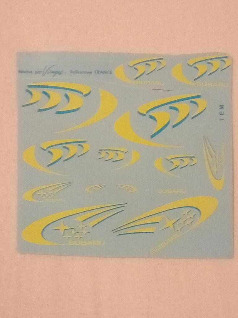 DECALS   SUBARU IMPREZA   WRC  1:18, Overige merken, Auto, Groter dan 1:32, Ophalen of Verzenden