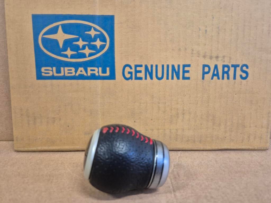 subaru impreza GD 01-07 6bak STI pookknop rode stiksels, Ophalen of Verzenden, Gebruikt, Subaru