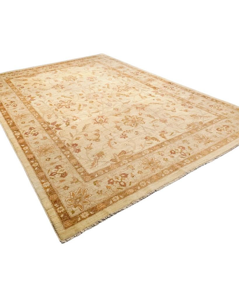 XXL Ziegler groot 411x300 perzisch tapijt wollen vloerkleed