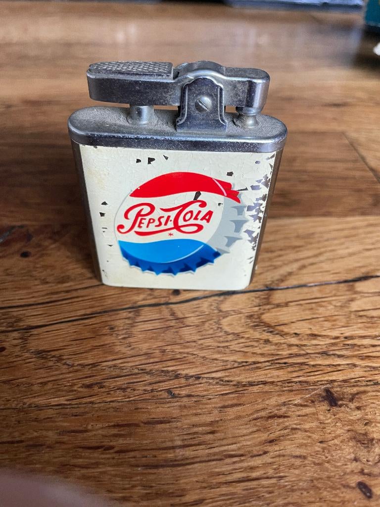 vintage aansteker met speeldoosje Pepsi Musical Lighters, Ophalen of Verzenden