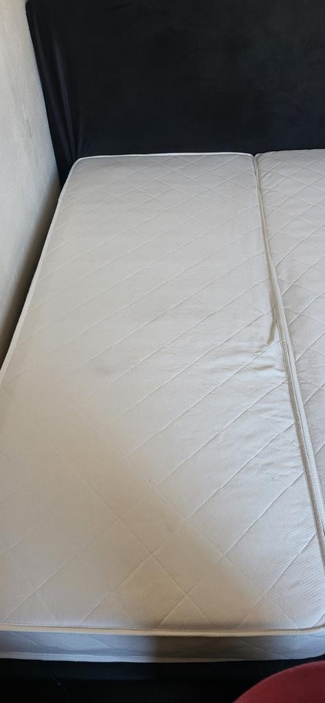 Gratis af te halen: 2 matrassen 80x200 (samen 160x200), Ophalen, Gebruikt, Eenpersoons, 80 cm