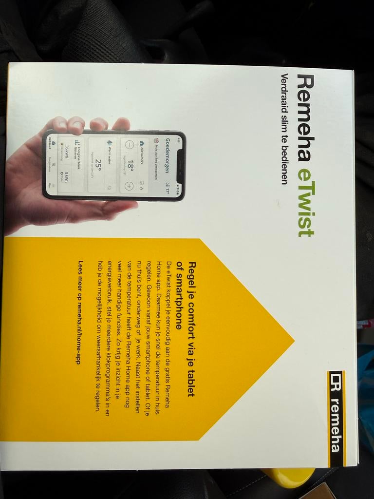 Nieuwe Remeha draadloze thermostaat qSense Plus Home Hub, Ophalen of Verzenden, Slimme thermostaat, Nieuw