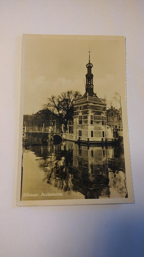 Alkmaar Accijnstoren, Verzamelen, Ansichtkaarten | Nederland, Ophalen of Verzenden