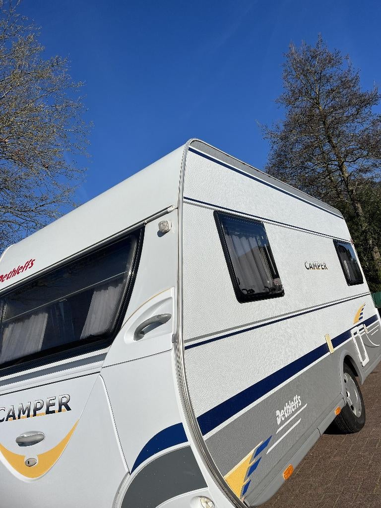 Mooie Dethleffs Camper EF2, Caravans en Kamperen, Caravans, Bedrijf, tot en met 4, 750 - 1000 kg, Rondzit, Dethleffs, Dwarsbed