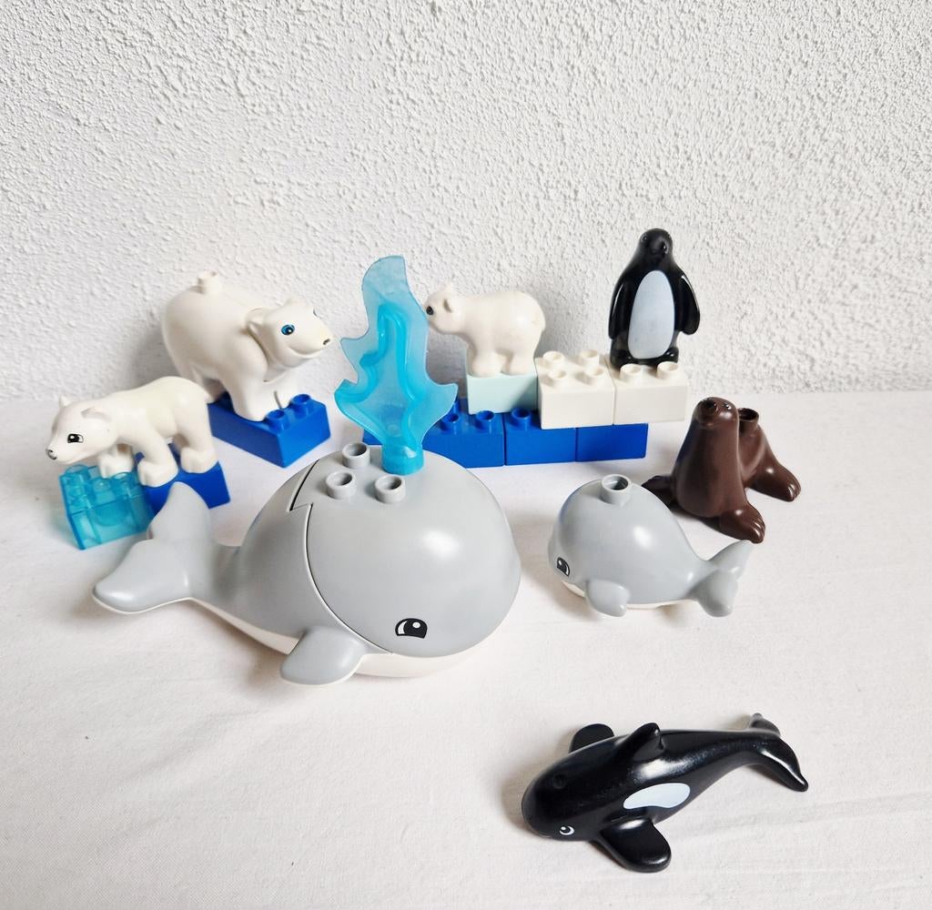 Duplo dierentuin dieren pooldieren, Ophalen of Verzenden, Gebruikt, Duplo