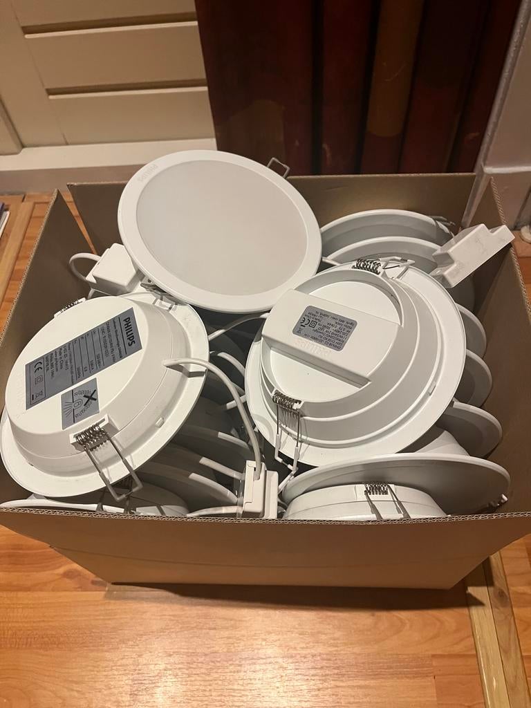 Philips Ledinaire SlimDownlight DN065B LED inbouwspot (32x), Ophalen of Verzenden, Zo goed als nieuw