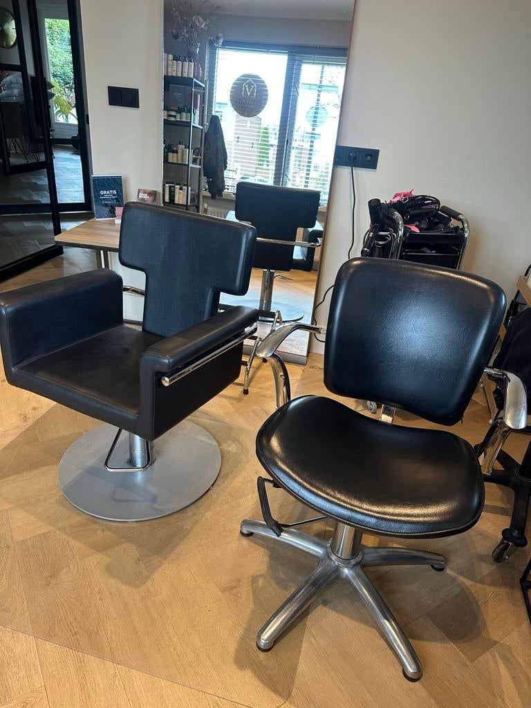 Kapper stoelen, Sieraden, Tassen en Uiterlijk, Uiterlijk | Haarverzorging, Gebruikt, Overige typen, Ophalen