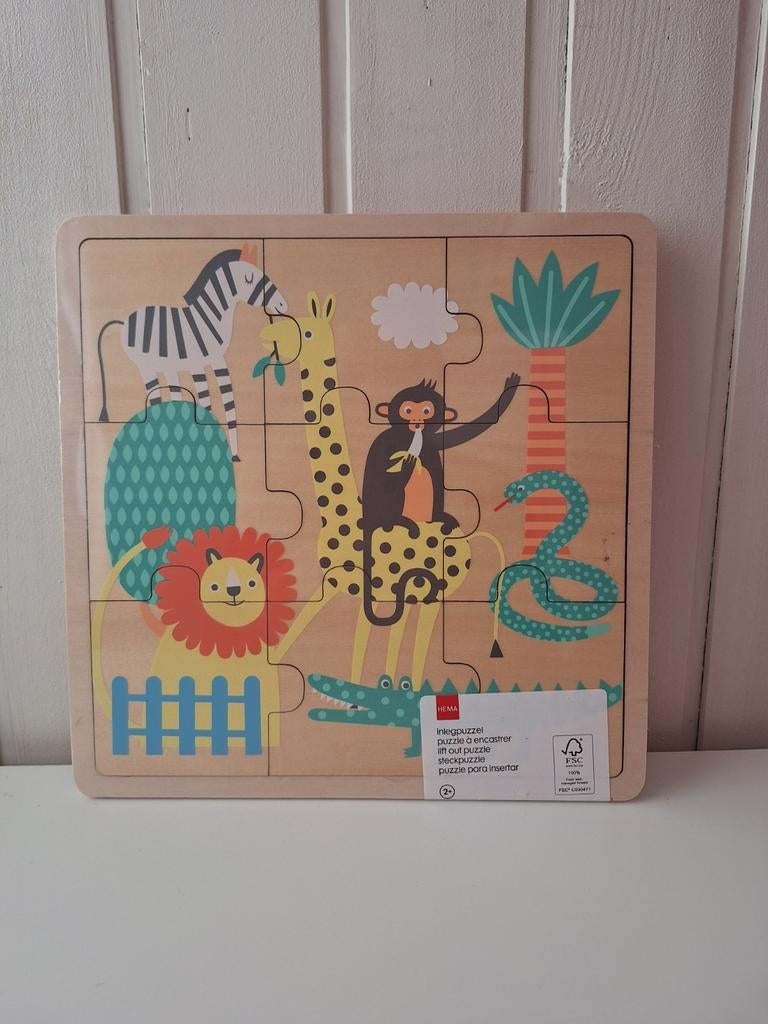 Houten puzzel, Ophalen of Verzenden, Nieuw