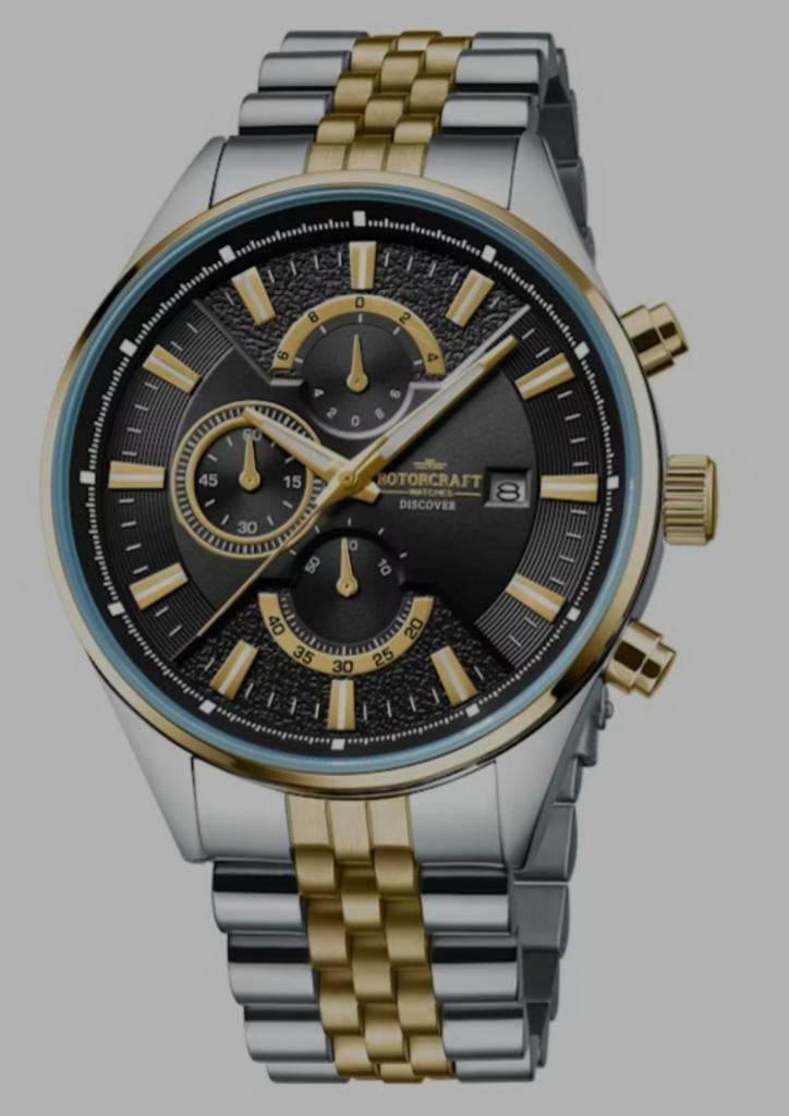 Nieuw Rotorcraft Discover RC4803 Chrono Quartz Horloge, Ophalen of Verzenden