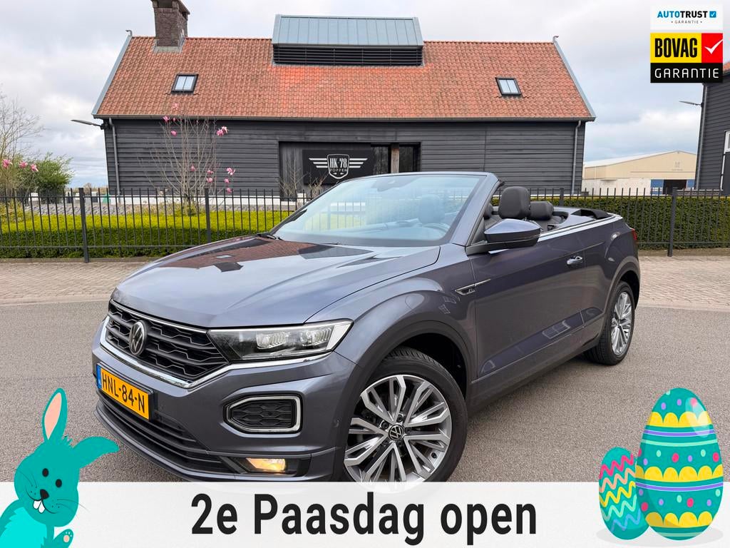 Volkswagen T-Roc Cabrio 1.5 TSI 150PK 2X R-LINE AUTOMAAT APP, 15 km/l, 4 cilinders, Bedrijf, Adaptive Cruise Control