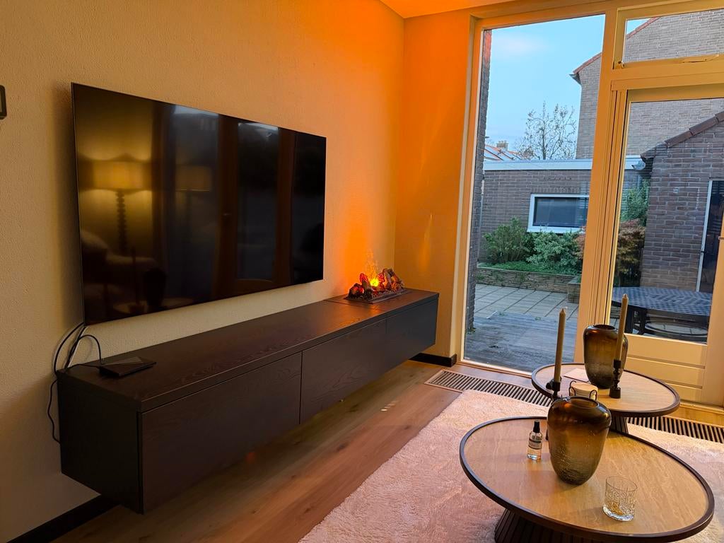 Tv meubel Haco wonen, Ophalen, Zo goed als nieuw, 200 cm of meer, Minder dan 100 cm
