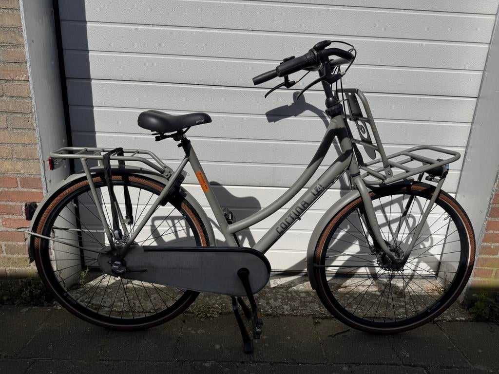 Cortina u4 transportfiets 28 inch 50’ Rn3 Quartz grey Matt, Fietsen en Brommers, Ophalen of Verzenden, Zo goed als nieuw, 26 inch of meer