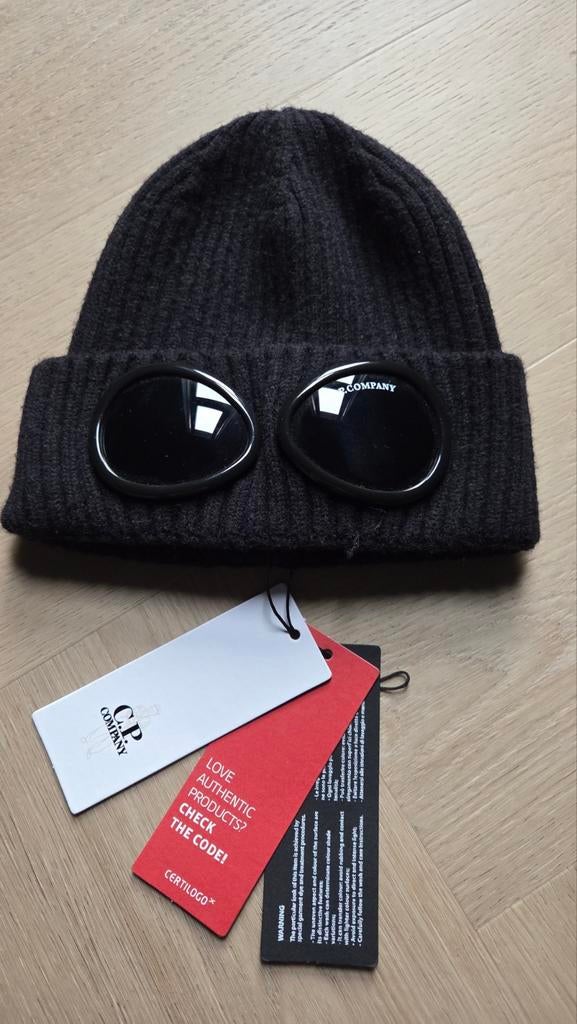 C.P. Company muts met bril, C.P. Company, Hoed, Nieuw, One size fits all