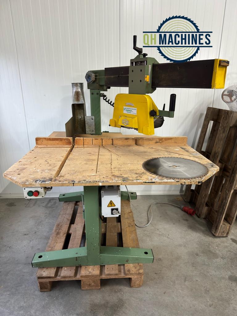 4PK geremde radiaalzaag, Doe-het-zelf en Verbouw, Gereedschap | Zaagmachines, Zo goed als nieuw, Afkortzaag, 1200 watt of meer