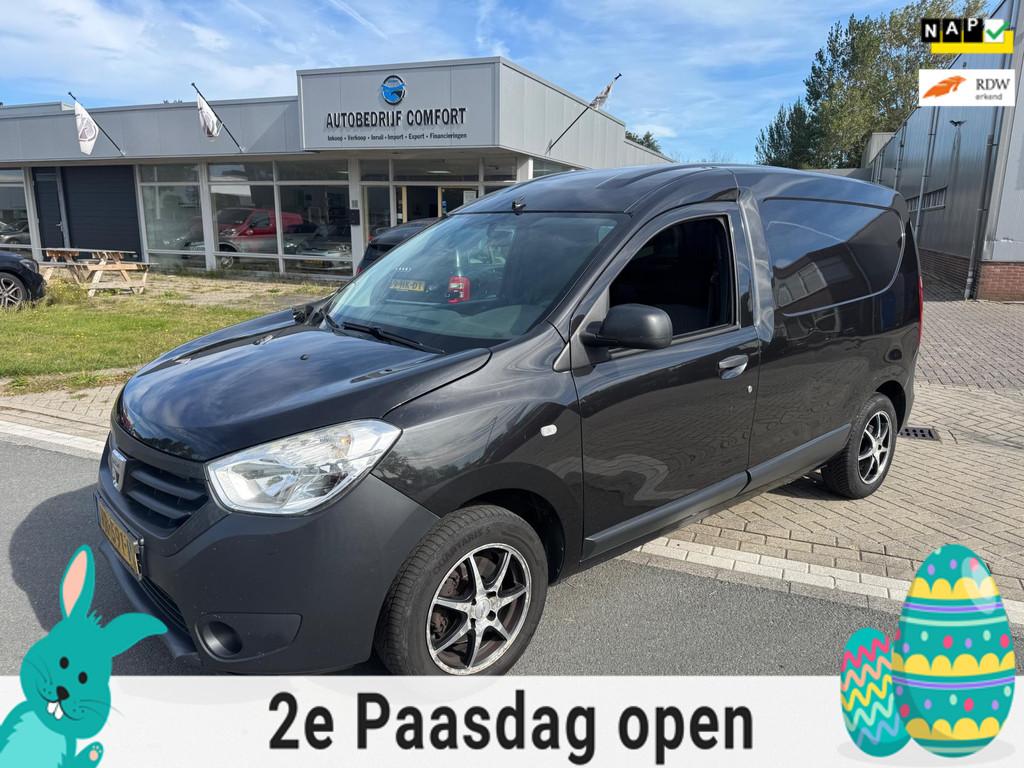 Dacia Dokker 1.5 dCi 75 Ambiance, Euro 5, Stof, Gebruikt, Zwart