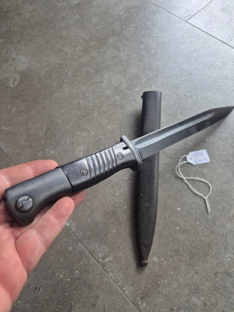 K98 bajonet 1936.., Verzamelen, Ophalen of Verzenden, Landmacht, Duitsland, Mes of Dolk