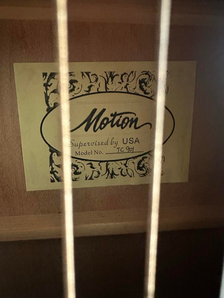 Motion TC 901 Klassieke Gitaar met hoes, Muziek en Instrumenten, Snaarinstrumenten | Gitaren | Akoestisch, Ophalen of Verzenden