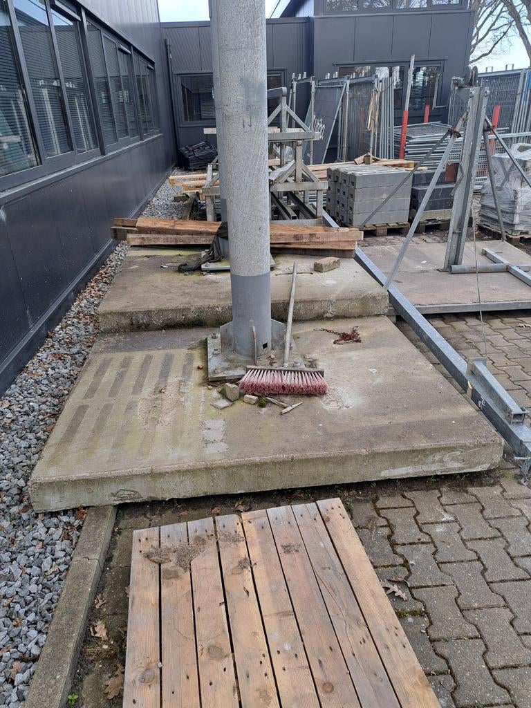 Masten, Ophalen, Gebruikt