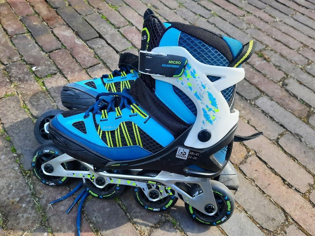 Verstelbare Oxelo Inline Skates voor Kinderen - Maat 38-41, Ophalen, Verstelbaar, Gebruikt, Kinderen