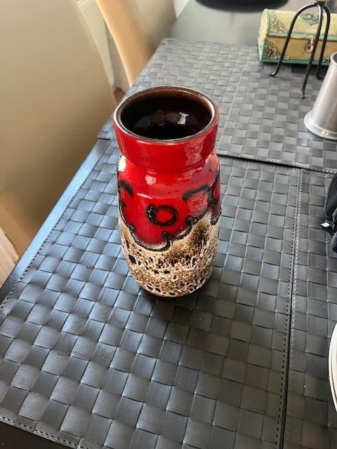 Vaas, Overige kleuren, Ophalen of Verzenden, Minder dan 50 cm, Glas