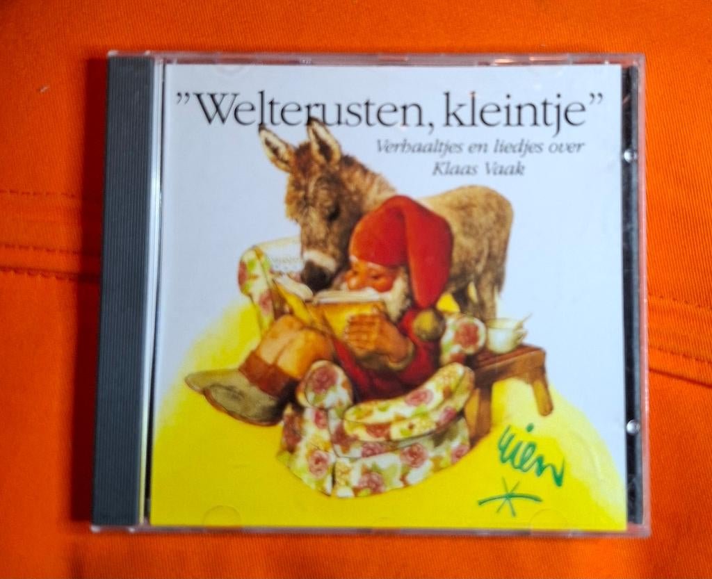Welterusten kleintje cd Verhaaltjes, liedjes over Klaas Vaak, Cd's en Dvd's, Cd's | Kinderen en Jeugd, Ophalen of Verzenden, Zo goed als nieuw