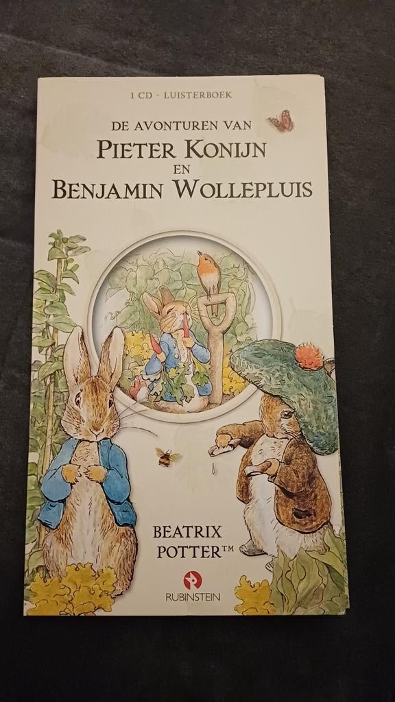 De Avonturen van Pieter Konijn en Benjamin Wollepluis CD, Ophalen of Verzenden, Beatrix Potter, Cd, Kind