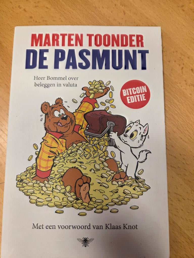 Marten Toonder - De Pasmunt (Bitcoin Editie), Ophalen of Verzenden