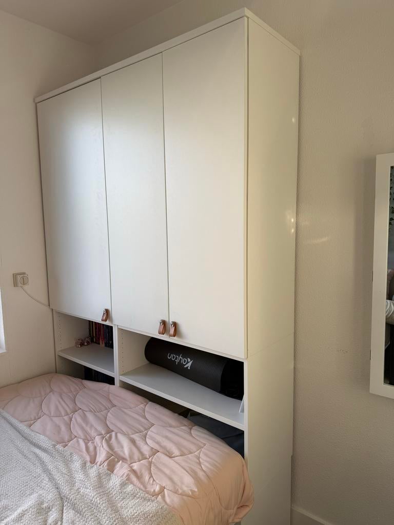 IKEA Platsa kast met deuren en planken, Ophalen, Overige materialen, Gebruikt, 100 tot 150 cm