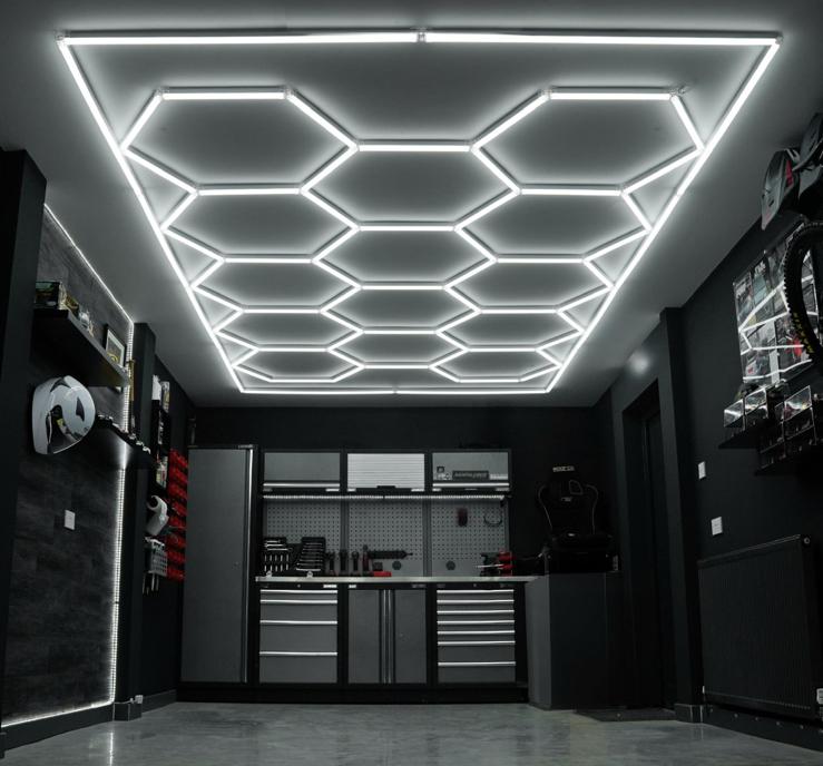 Hexagon LED verlichting | Showroom | Garage | Barbershop, Ophalen of Verzenden, Nieuw