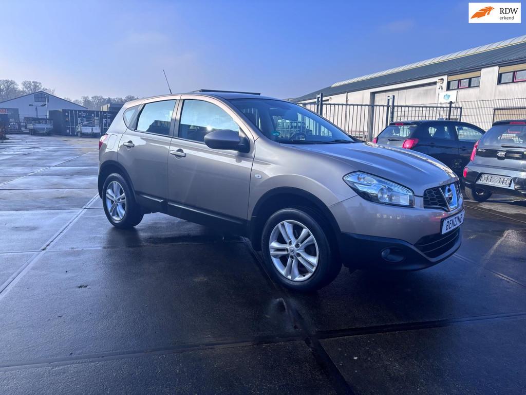 Nissan Qashqai 2.0 Connect Edition automaat airco, Stof, Gebruikt, Zwart, 4 cilinders