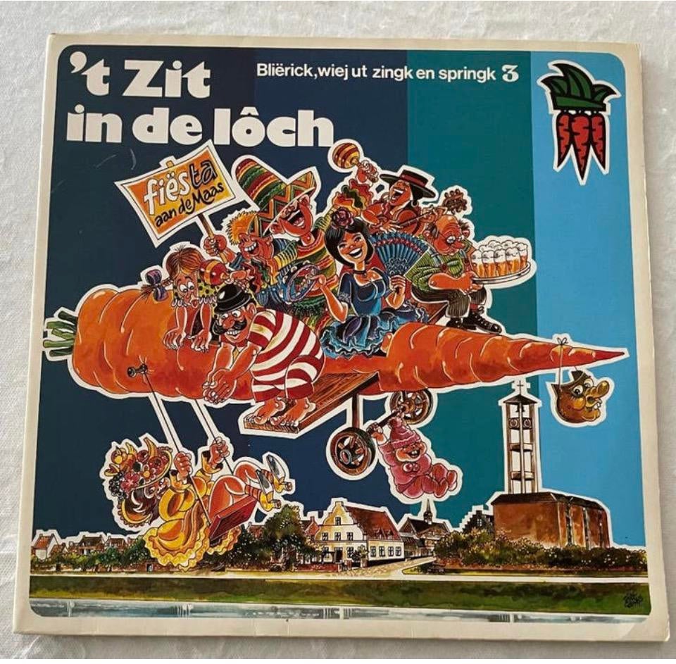 LP van 't Zit in de Lôch - Bliërick, wiej ut zingk en spring, Ophalen of Verzenden, Zo goed als nieuw, 12 inch