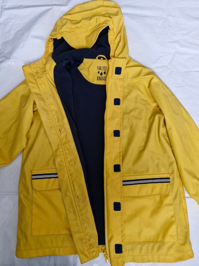 Gele regenjas XMAIL kinderen, maat 146/152, Gebruikt, XMAIL, Jongen of Meisje, Ophalen of Verzenden