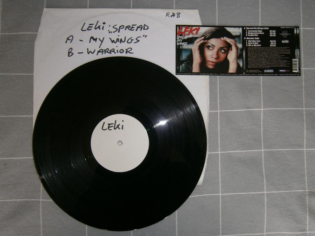 Leki – Spread My Wings. + sticker. 2006. Promo. Hip Hop, Rap, Ophalen, 2000 tot heden, Zo goed als nieuw, 12 inch