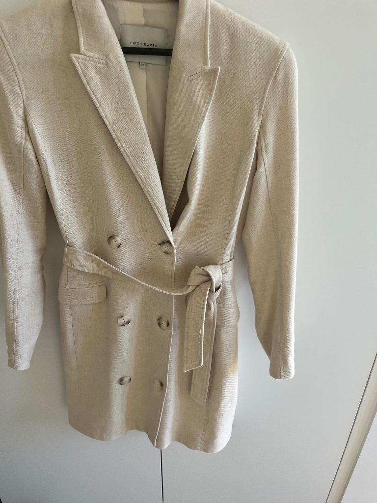 Jurk Fifth House maat M Blazerjurk, Maat 38/40 (M), Verzenden, Beige, Fifth house