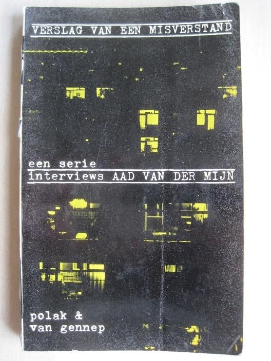 197 - Verslag van een misverstand - Aad van der Mijn, Boeken, Verzenden, Zo goed als nieuw, Aad van der Mijn, Nederland